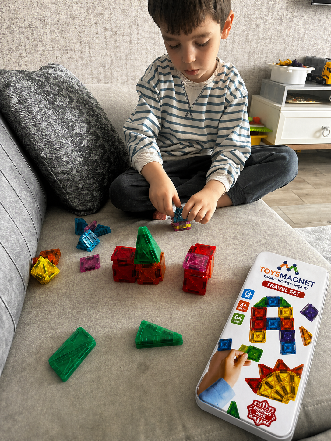 Minilopes™ Manyetik Mini Kule Seti